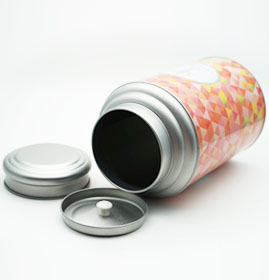 tea tin box