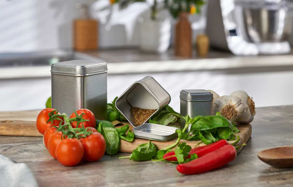 What is the minimum order quantity for custom tin boxes?