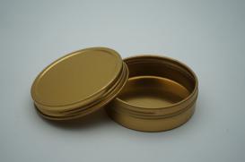 round tin box