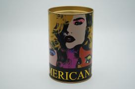 Premium Round Cosmetic Tin Box  Elegant Storage Solution