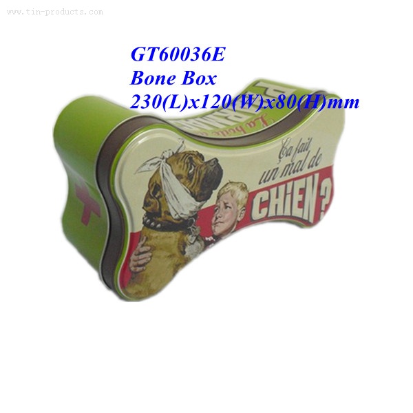 Bone-Shaped Blank Gift Box